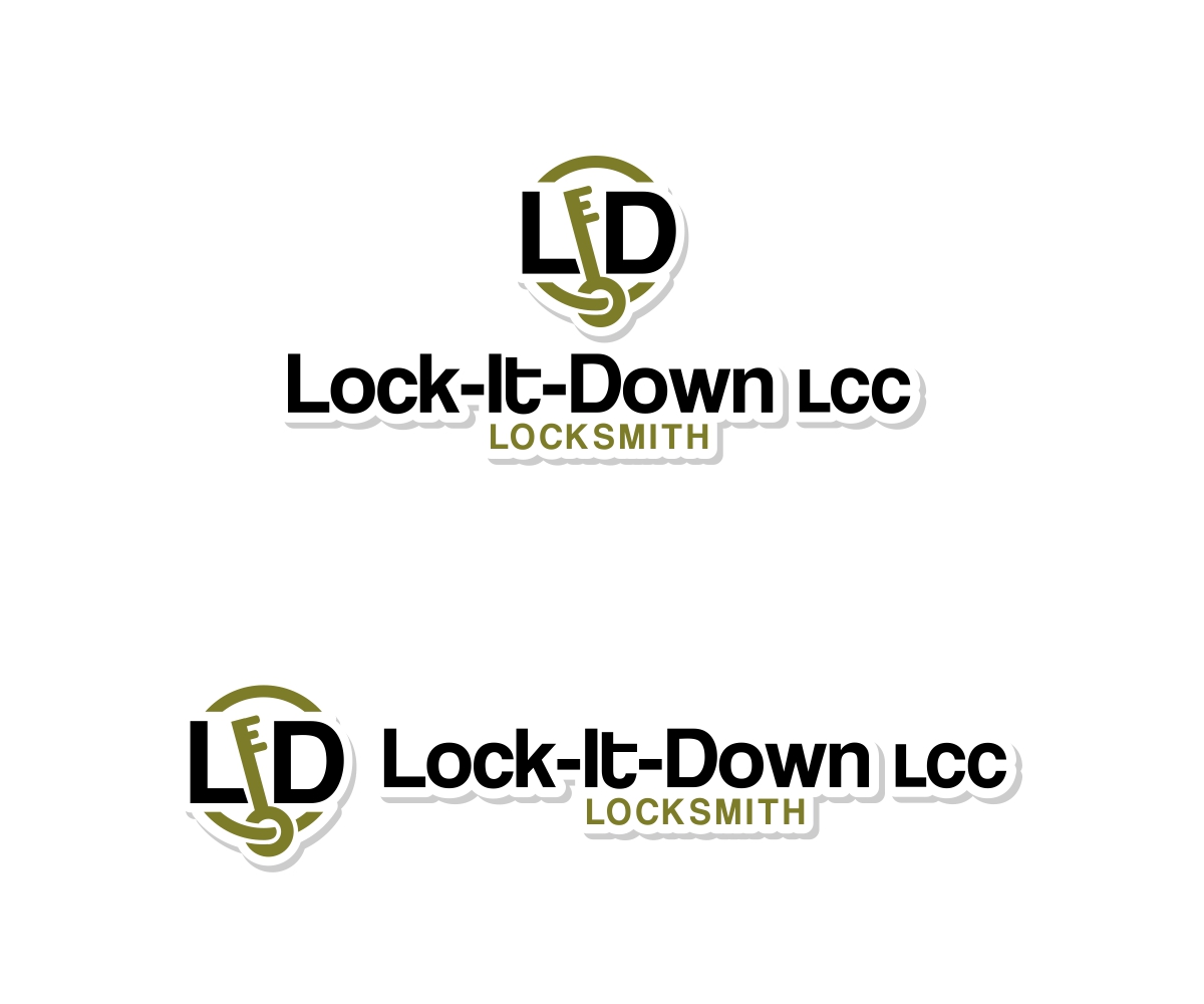 Diseño de Logo por MOH Studio para Lock-It-Down Locksmith, LLC | Diseño #3728177