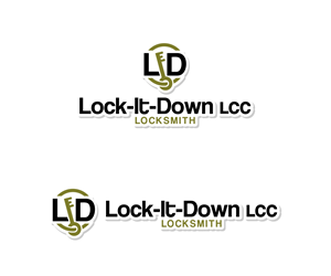 Logo Design by MOH Studio for Lock-It-Down Locksmith, LLC | Design: #3728177