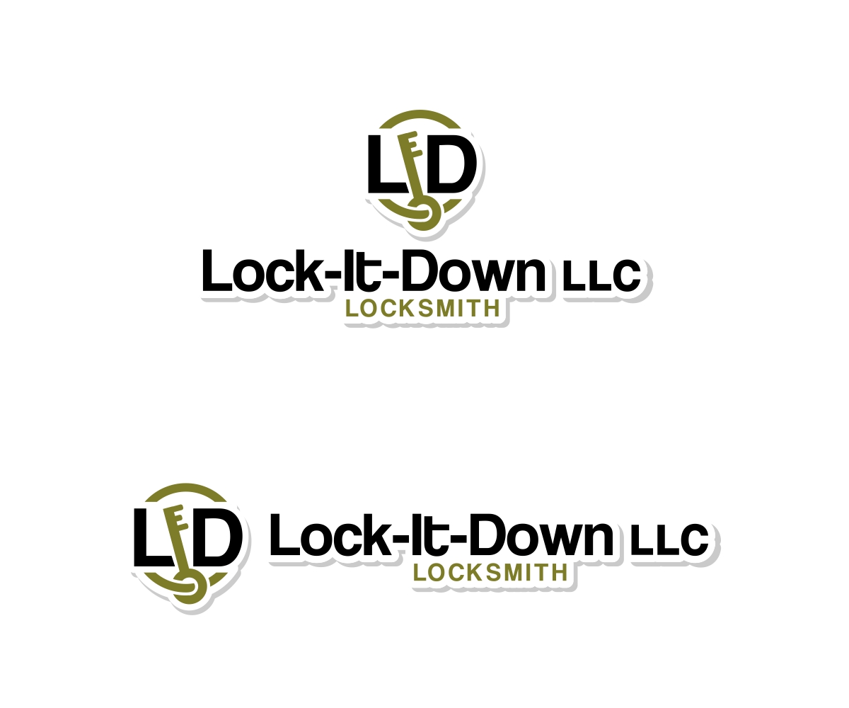 Logo Design by MOH Studio for Lock-It-Down Locksmith, LLC | Design #3731594