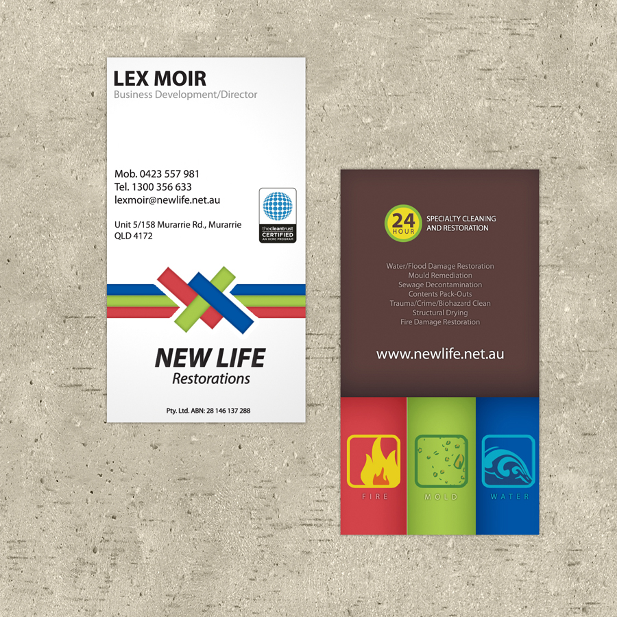 Business Card Design by xakqri for this project | Design #988653