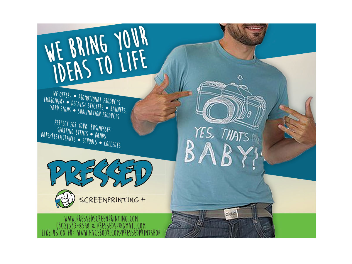 Postcard Design by WittyDogDesignsLLC for Pressed Print Shop | Design #3696265