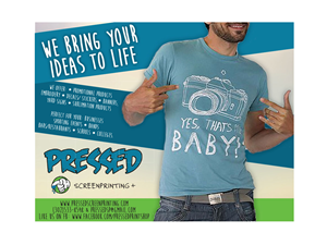 Postcard Design by WittyDogDesignsLLC for Pressed Print Shop | Design #3696265