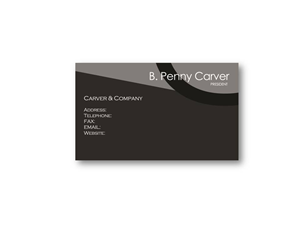 Business Card Design by Sarah Mathews