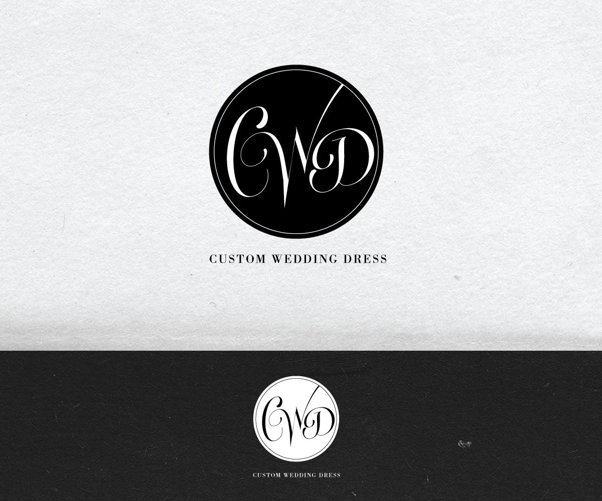 Logo Design by GLOW creative for Custom Wedding Dress | Design #3726393