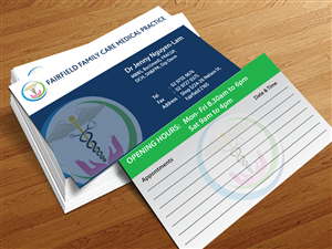 Business Card Design by cn graphic for Fairfield Family Care medical practice | Design: #3690828