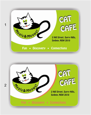 Business Card Design by IneseRo for this project | Design: #3693685