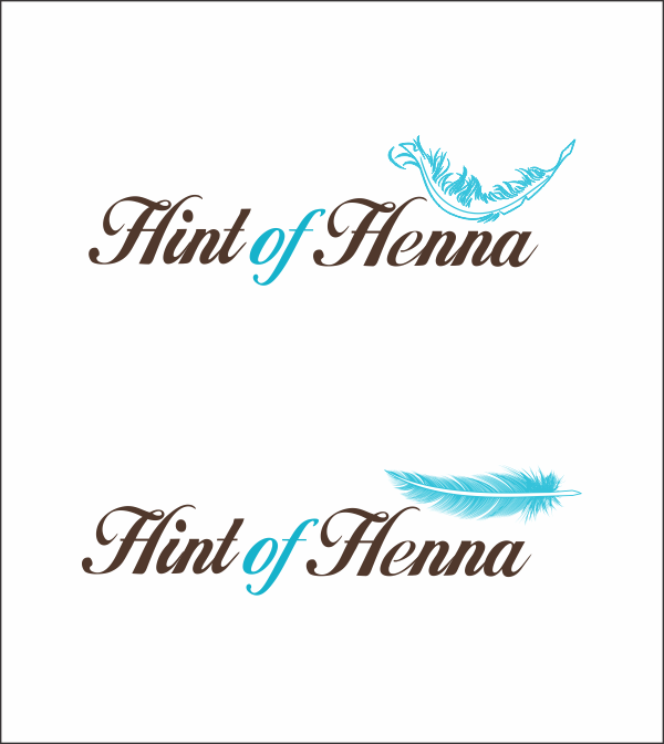Logo Design by Ample Designs for Hint of Henna | Design #980535