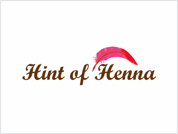 Logo Design by ninisdesign for Hint of Henna | Design #974977