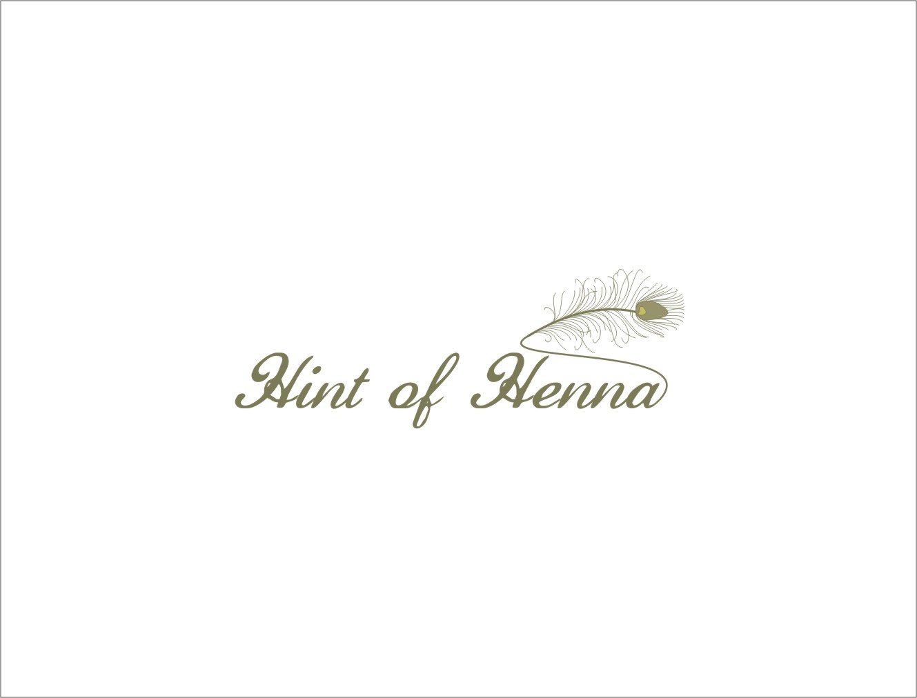 Logo Design by Sushmaa for Hint of Henna | Design #967363