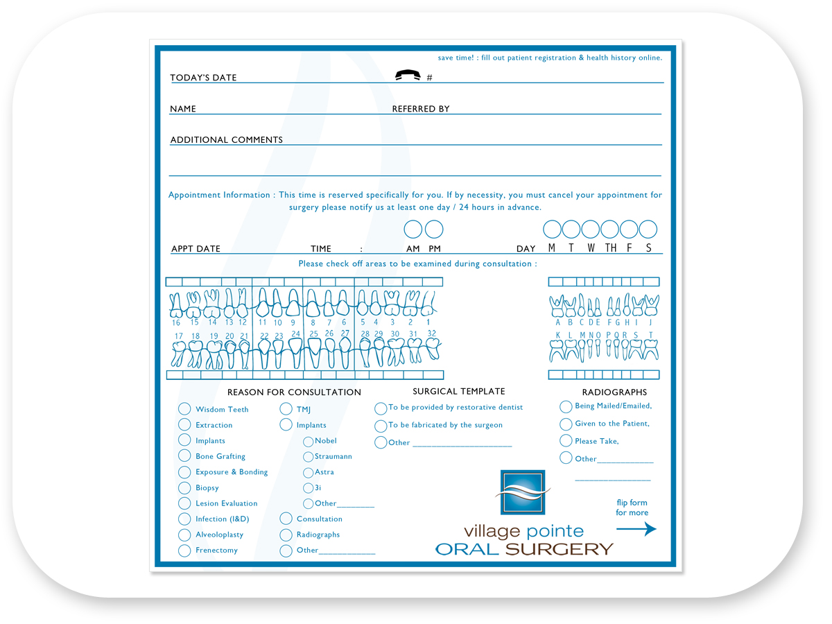 Design de Papeterie par Bri Williams-Powell pour Village Pointe Oral Surgery | Design #115635