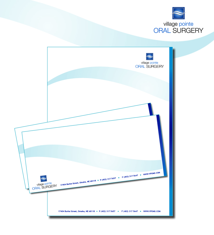 Design de Papeterie par BatterseaBase pour Village Pointe Oral Surgery | Design #118104