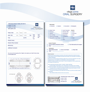 Design de Papeterie par BatterseaBase pour Village Pointe Oral Surgery | Design : #118454