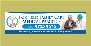 Signage Design by foxwolf for Fairfield Family Care medical practice | Design: #3692604