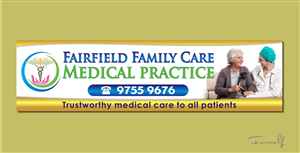 Signage Design by foxwolf for Fairfield Family Care medical practice | Design: #3693377