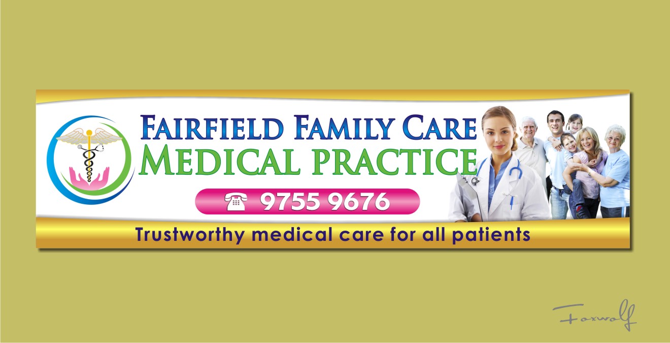 Schilder-Design von foxwolf für Fairfield Family Care medical practice | Design #3698846