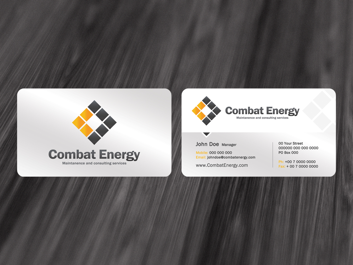Business Card Design by diRtY.EMM for this project | Design #998979