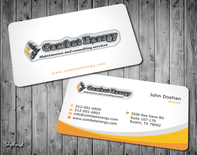 Business Card Design by SKYdesign for this project | Design #984506