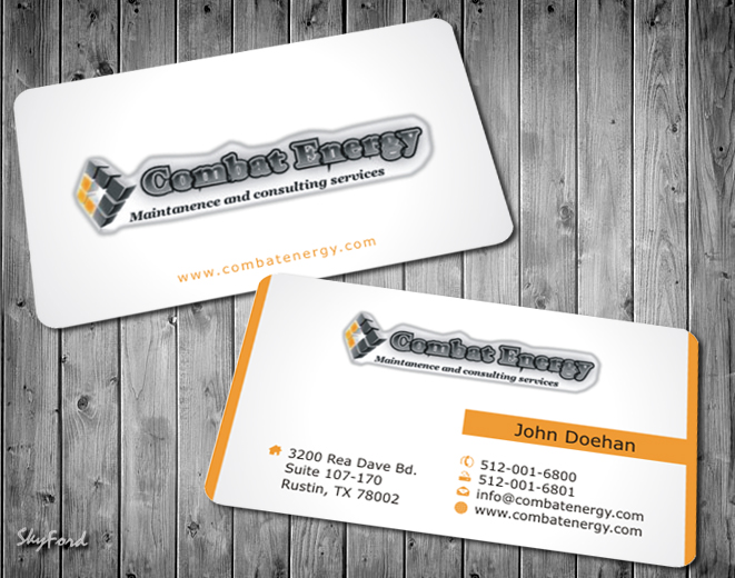 Business Card Design by SKYdesign for this project | Design #984510