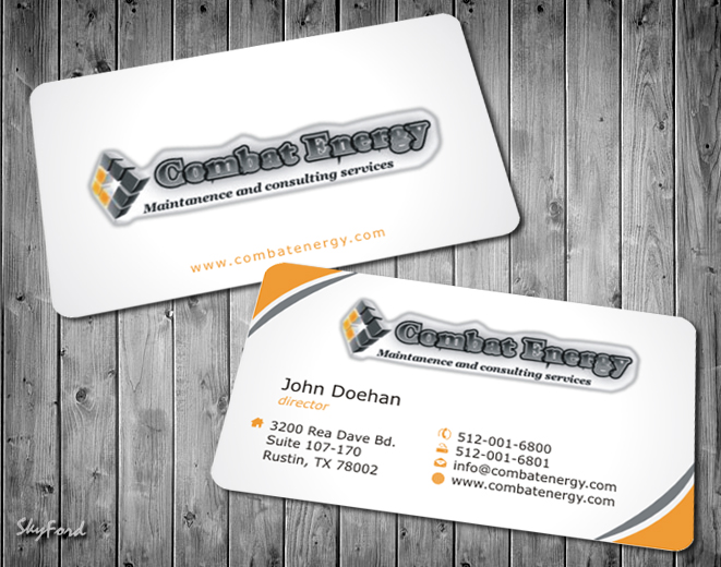 Business Card Design by SKYdesign for this project | Design #984511