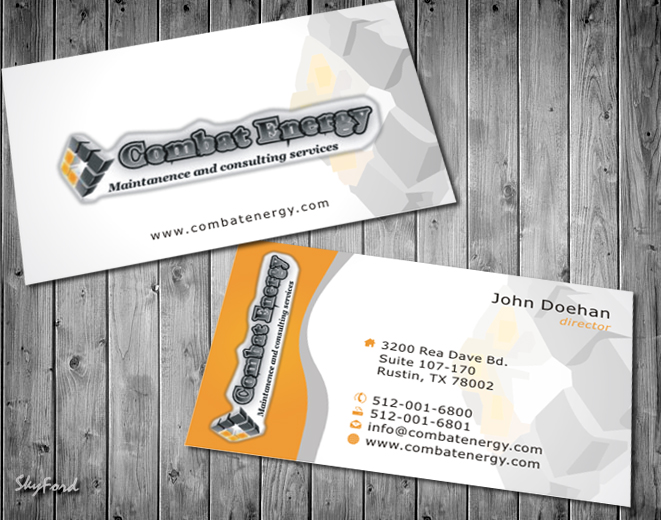 Business Card Design by SKYdesign for this project | Design #984514