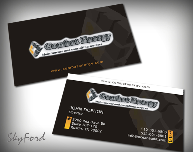Business Card Design by SKYdesign for this project | Design #984517