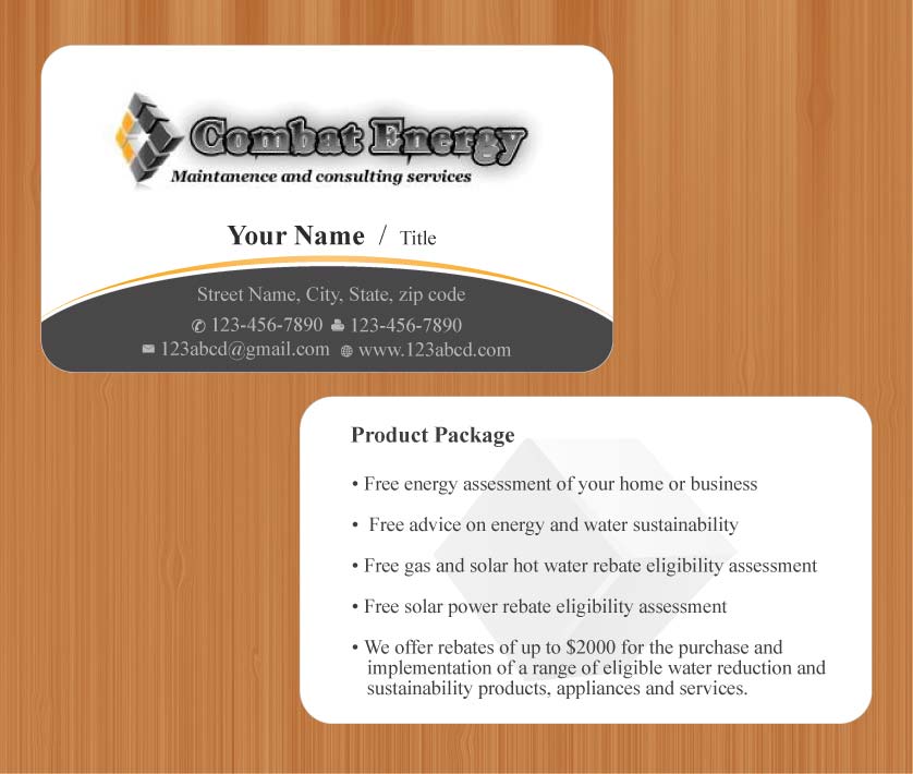 Business Card Design by Sbss for this project | Design #1019403