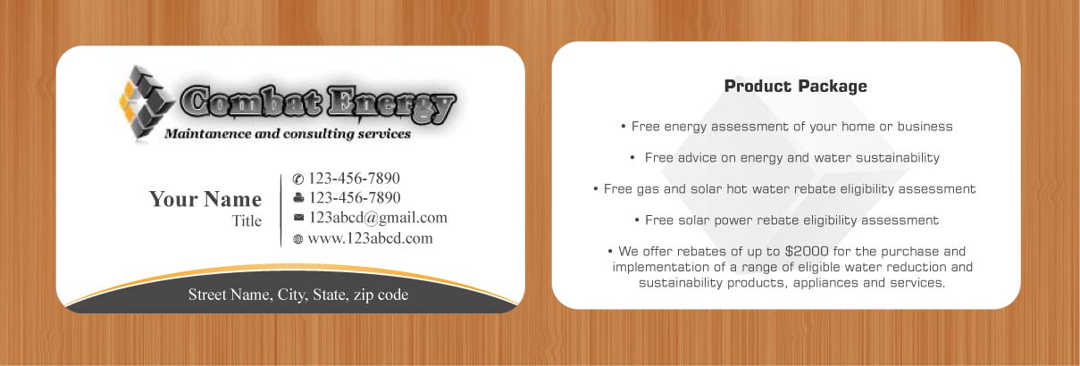 Diseño de Tarjeta de Presentación por Sbss para este proyecto | Diseño #1019408