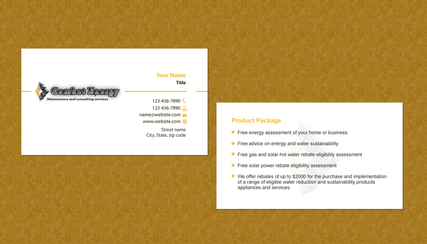 Business Card Design by Sbss for this project | Design #997315