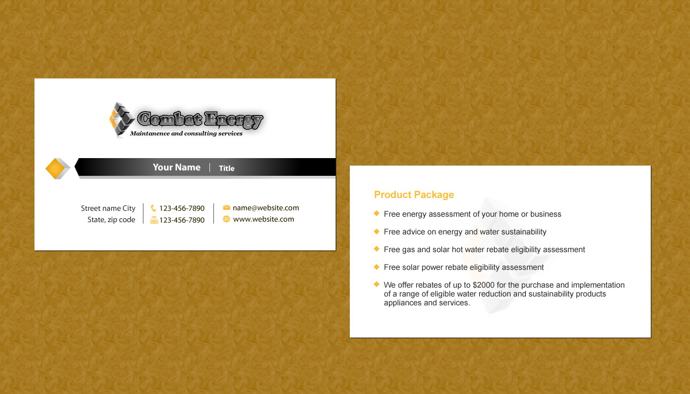 Business Card Design by Sbss for this project | Design #997317