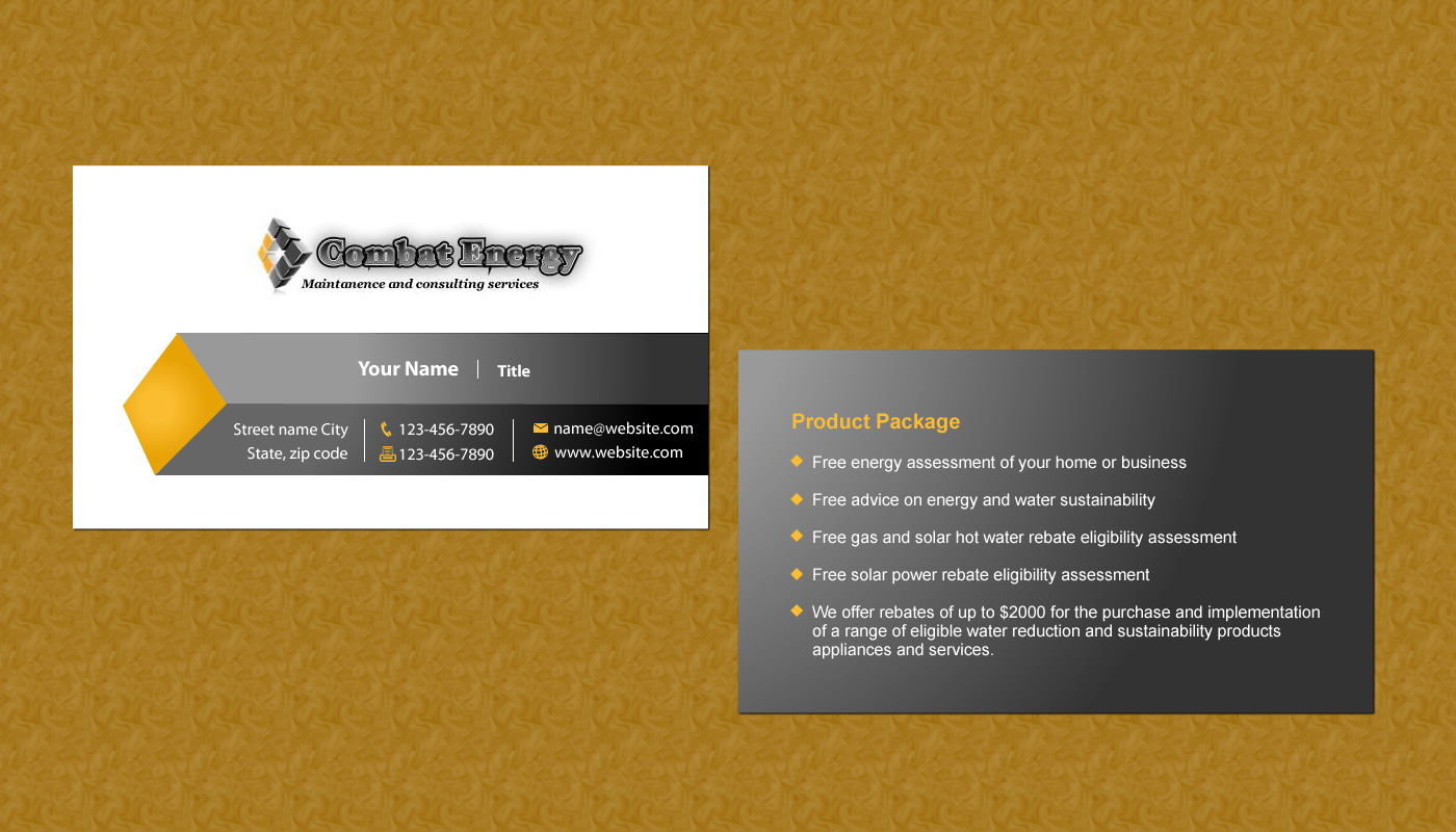 Business Card Design by Sbss for this project | Design #997318