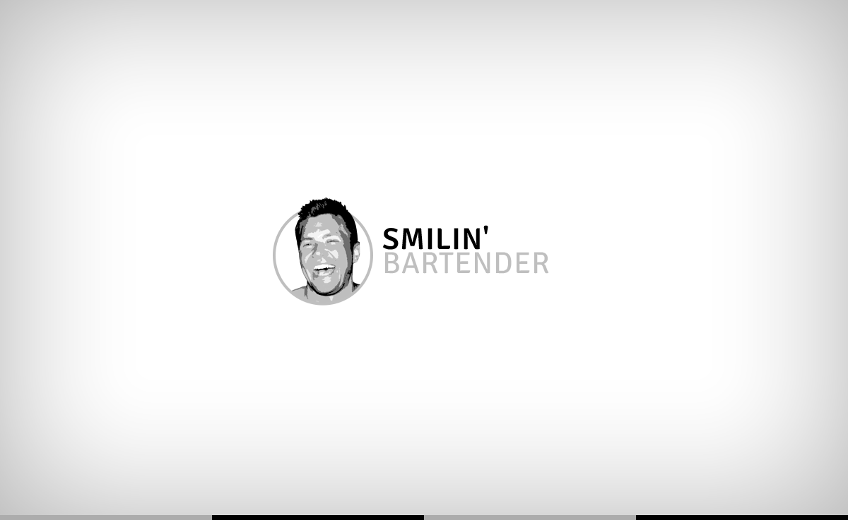 Logo Design by Attaf Othman for Smilin' Bartender | Design #3714832