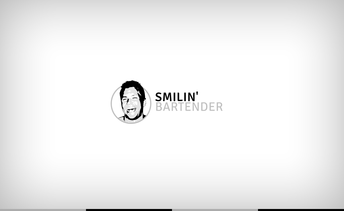 Logo Design by Attaf Othman for Smilin' Bartender | Design #3714834