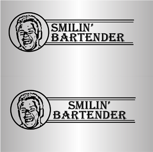 Diseño de Logo por dudie para Smilin' Bartender | Diseño: #3720888