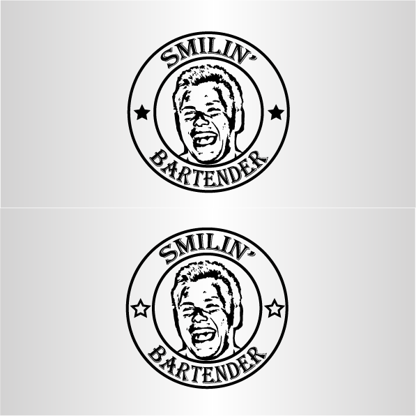 Logo Design by dudie for Smilin' Bartender | Design #3720901
