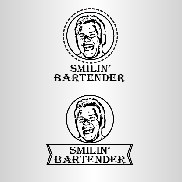Logo Design by dudie for Smilin' Bartender | Design #3720909