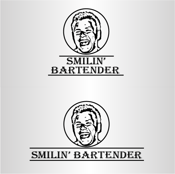 Diseño de Logo por dudie para Smilin' Bartender | Diseño #3720924