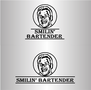 Diseño de Logo por dudie para Smilin' Bartender | Diseño: #3720924