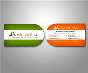 Business Card Design by ZETA for Pilates Pros | Design: #3704692