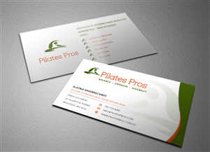 Business Card Design by Eggo May P for Pilates Pros | Design: #3690264