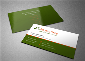 Business Card Design by Eggo May P for Pilates Pros | Design: #3690280