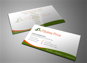 Business Card Design by Eggo May P for Pilates Pros | Design: #3721226