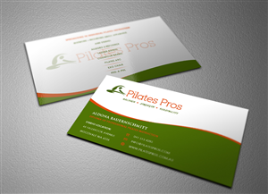 Business Card Design by Eggo May P for Pilates Pros | Design: #3721231