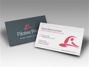 Business Card Design by HYPdesign for Pilates Pros | Design: #3720197