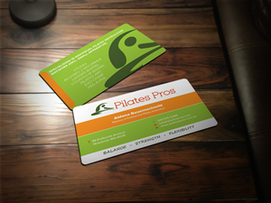 Business Card Design by Scorpius design for Pilates Pros | Design #3694009