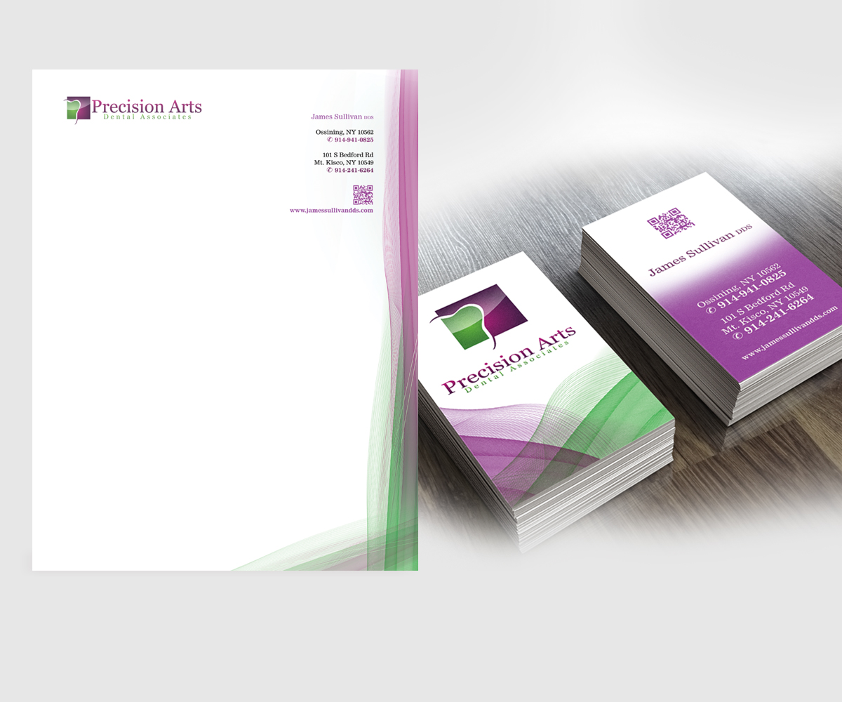 Briefkopf-Design von see why für Precision Arts Dental Associates | Design #3739261
