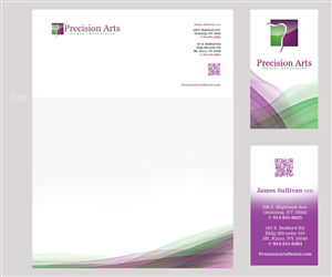 Letterhead Design by see why for Precision Arts Dental Associates | Design: #3741787