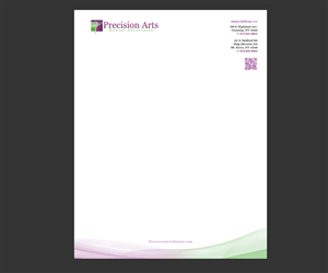 Letterhead Design by see why for Precision Arts Dental Associates | Design: #3756187