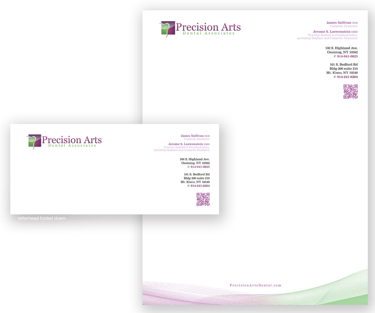 Briefkopf-Design von see why für Precision Arts Dental Associates | Design #3766123