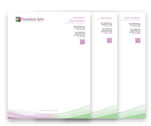 Letterhead Design by see why for Precision Arts Dental Associates | Design #3785146