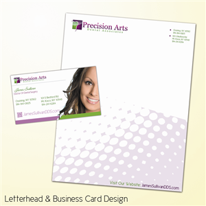 Letterhead Design by Professor P for Precision Arts Dental Associates | Design: #3727263